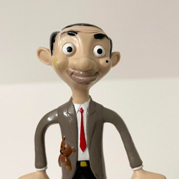 Mr Bean Bendy Action Figure Toy Bendie Tiger Aspects NJ Croce Co - Picture 14 of 16